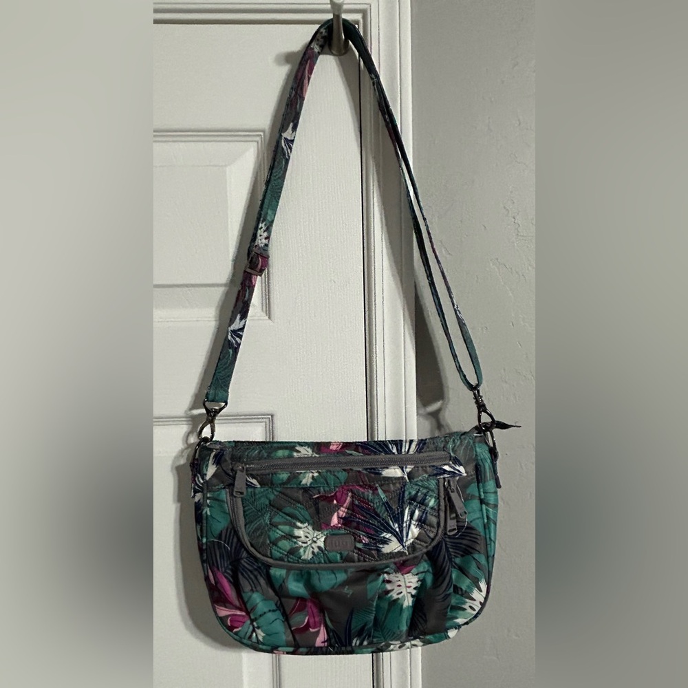 Lug Mamba Crossbody Bag Tropical Leaf Print